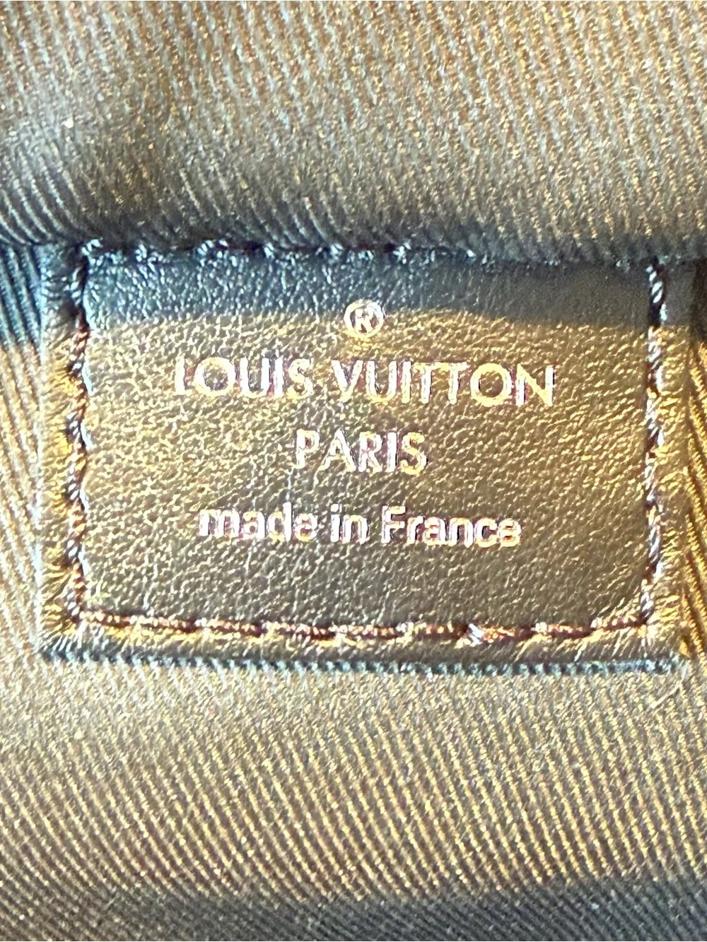 Louis Vuitton Black Damier Graphite Backpack with Front Zip Pocket